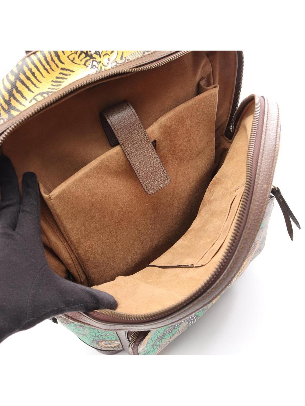 Gucci Gg Supreme Bengal Sherry Line #289645G85B - Picture 3 of 7